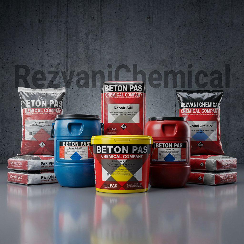 محصولات شرکت بتن پاس